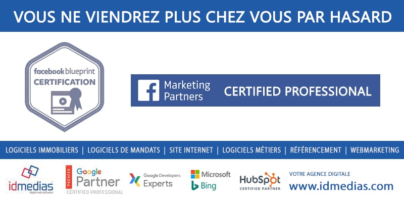 idmedias obtient la certification marketing et publicité FACEBOOK
